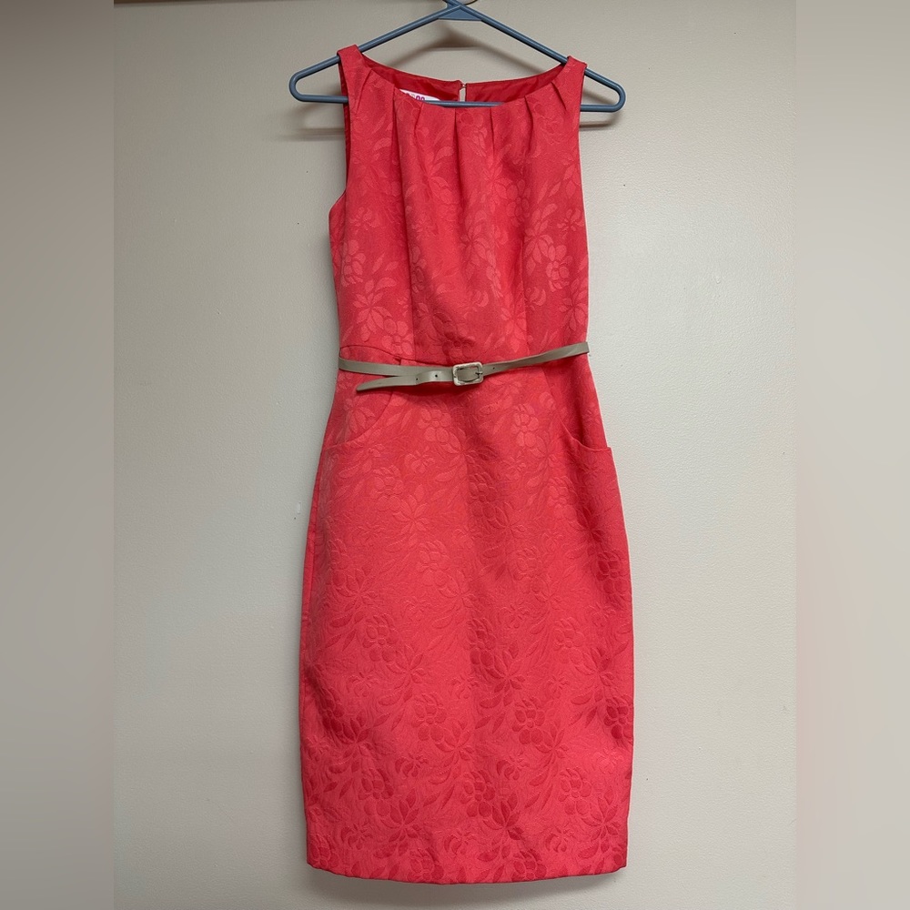 Fitted Pink Dress